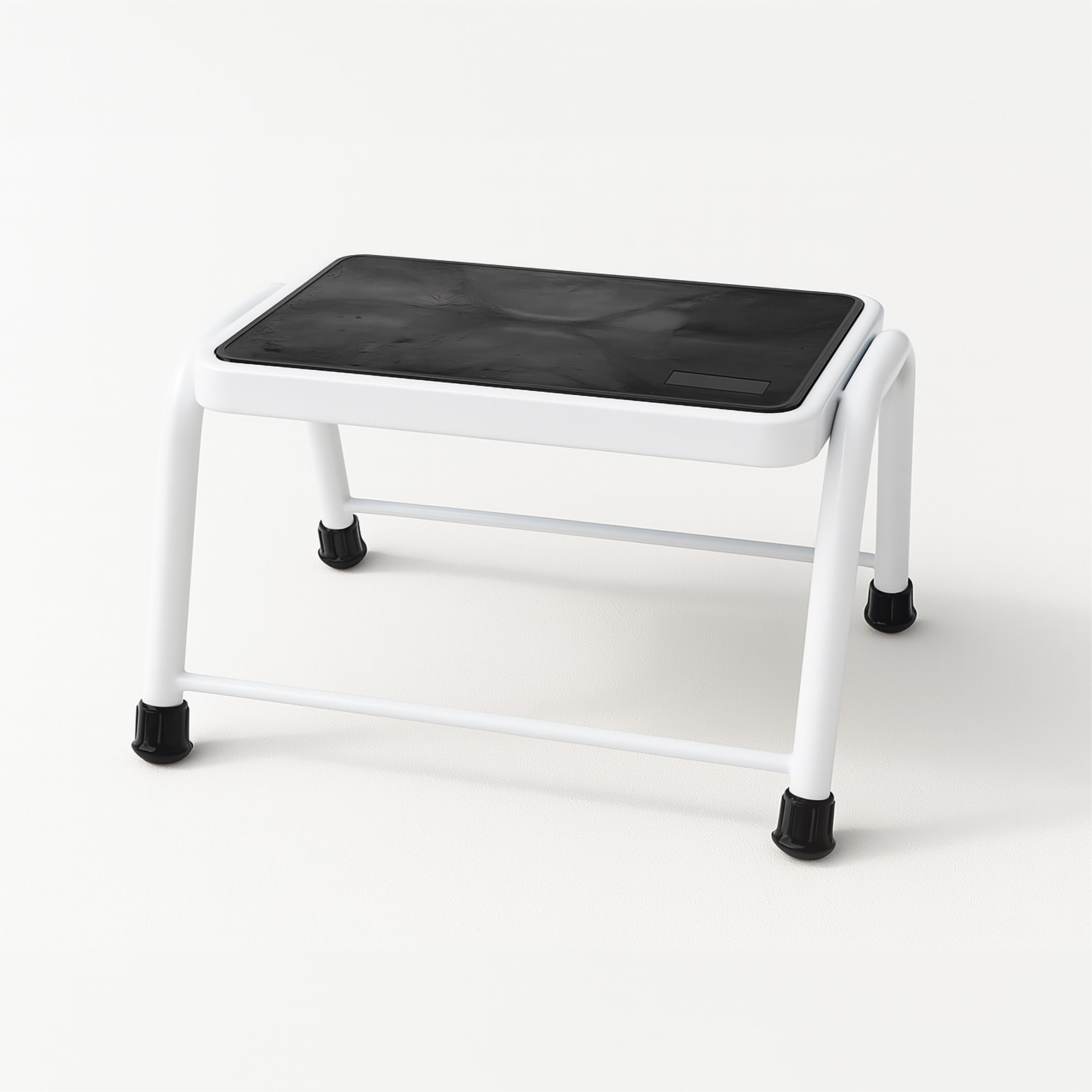 Bestfor Single Step Stool, Extra Wide Non-Slip Step, 150kg Limit, Durable Steel, Easy Carry, Stable Safe Step for Caravans, Mobile Homes, RVs, Camping, Bath, Hot Tubs