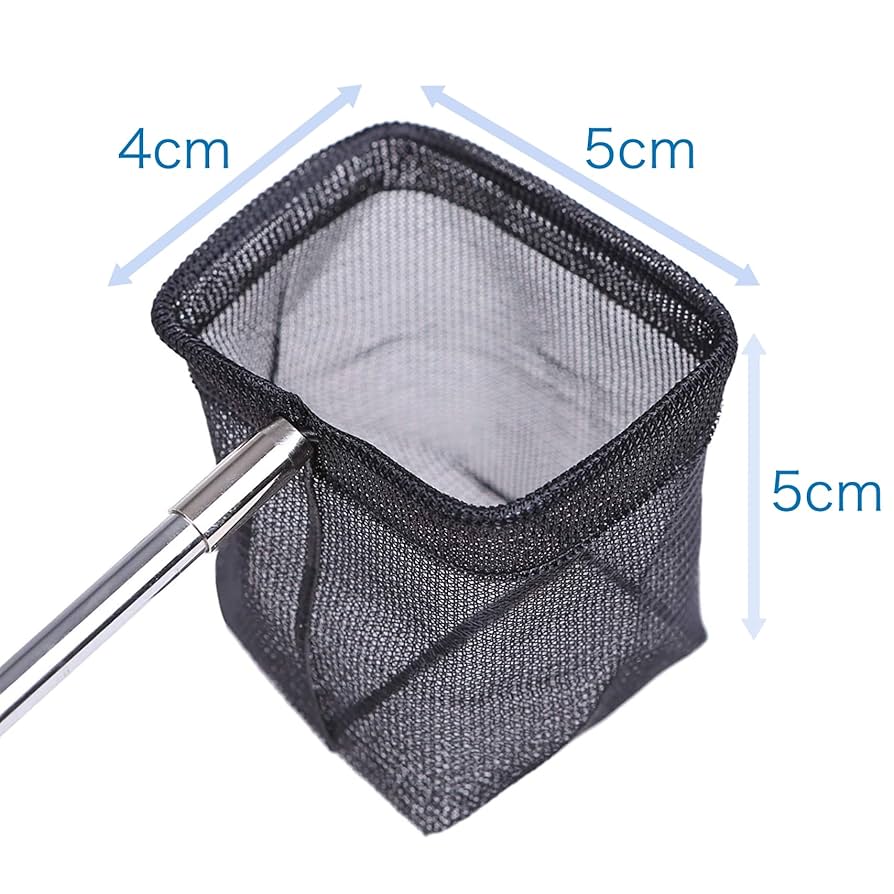 Amazon.co.jp: 匠アクアテック 伸縮自在のミニタモ網 3D四角網