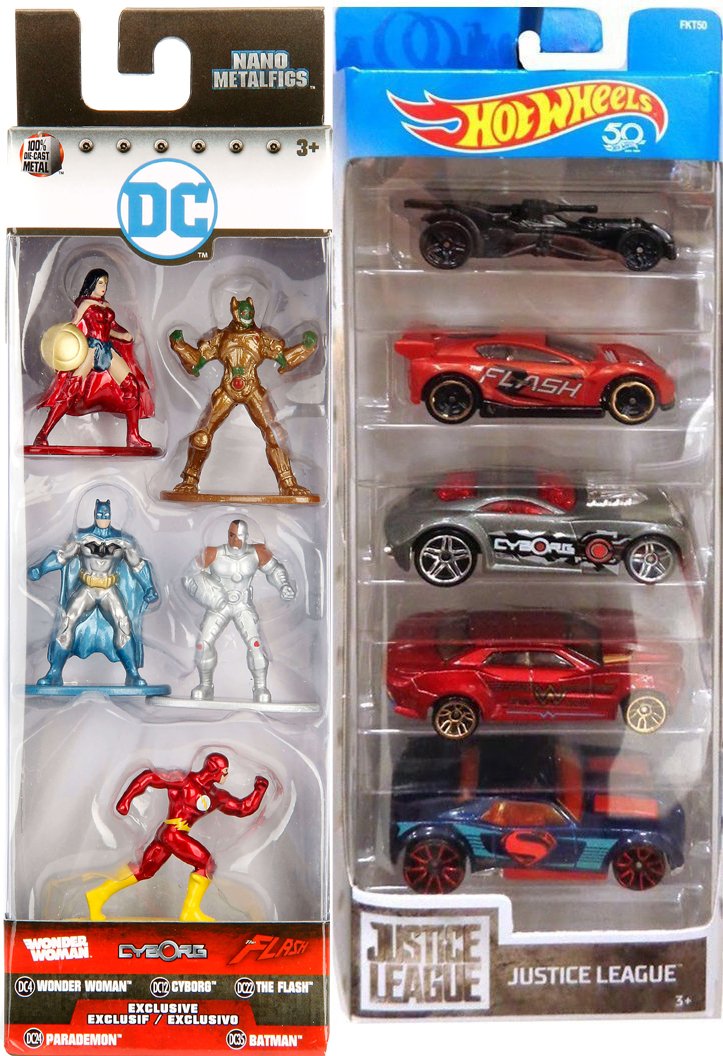 hot wheels justice league 2018