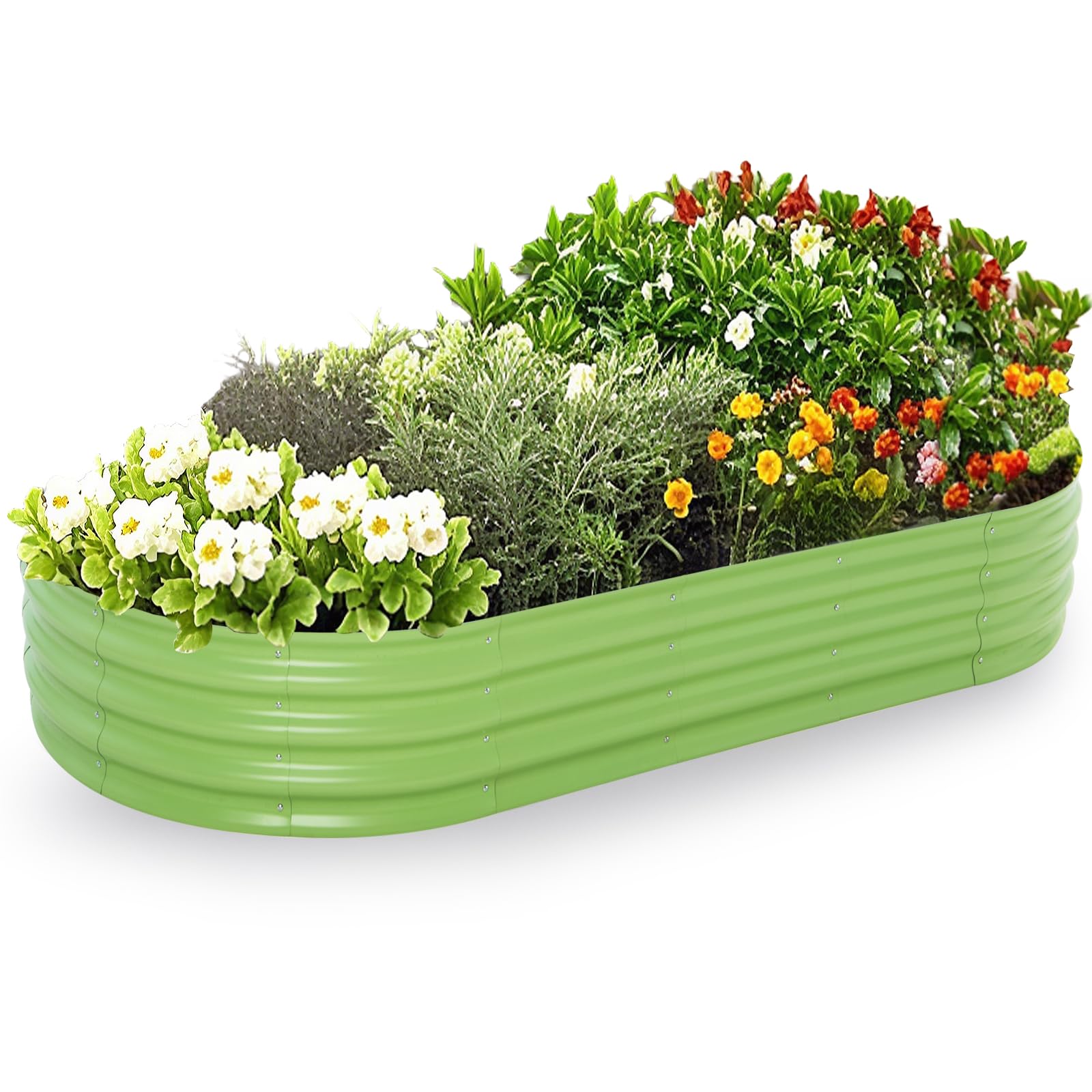 Galvanized Raised Garden Beds - 2 Pack -11
