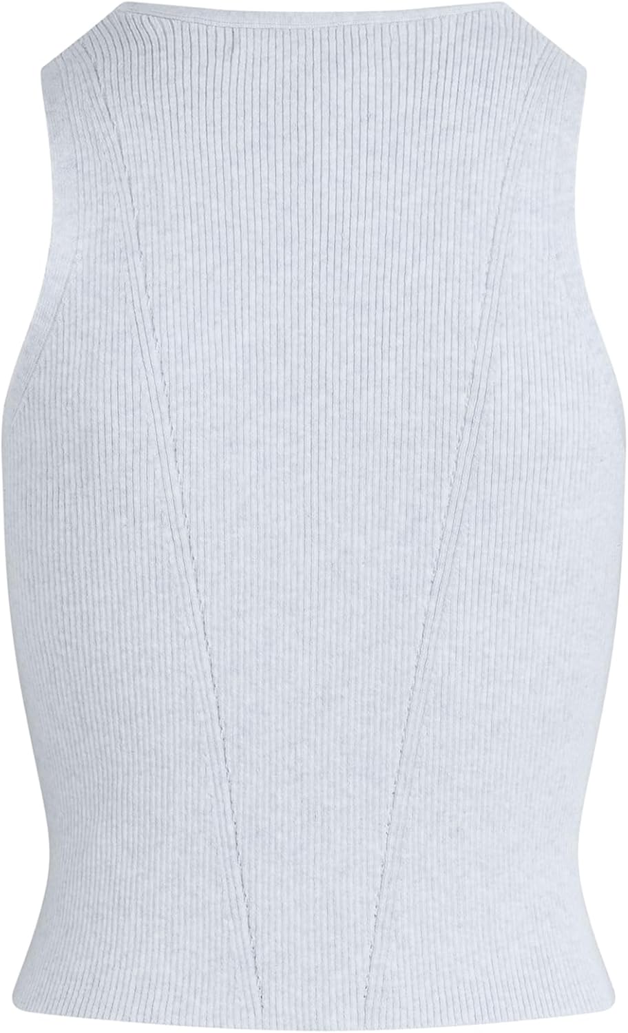 HUDSON Womens Sleeveless V-Neck Sweater - Image 7