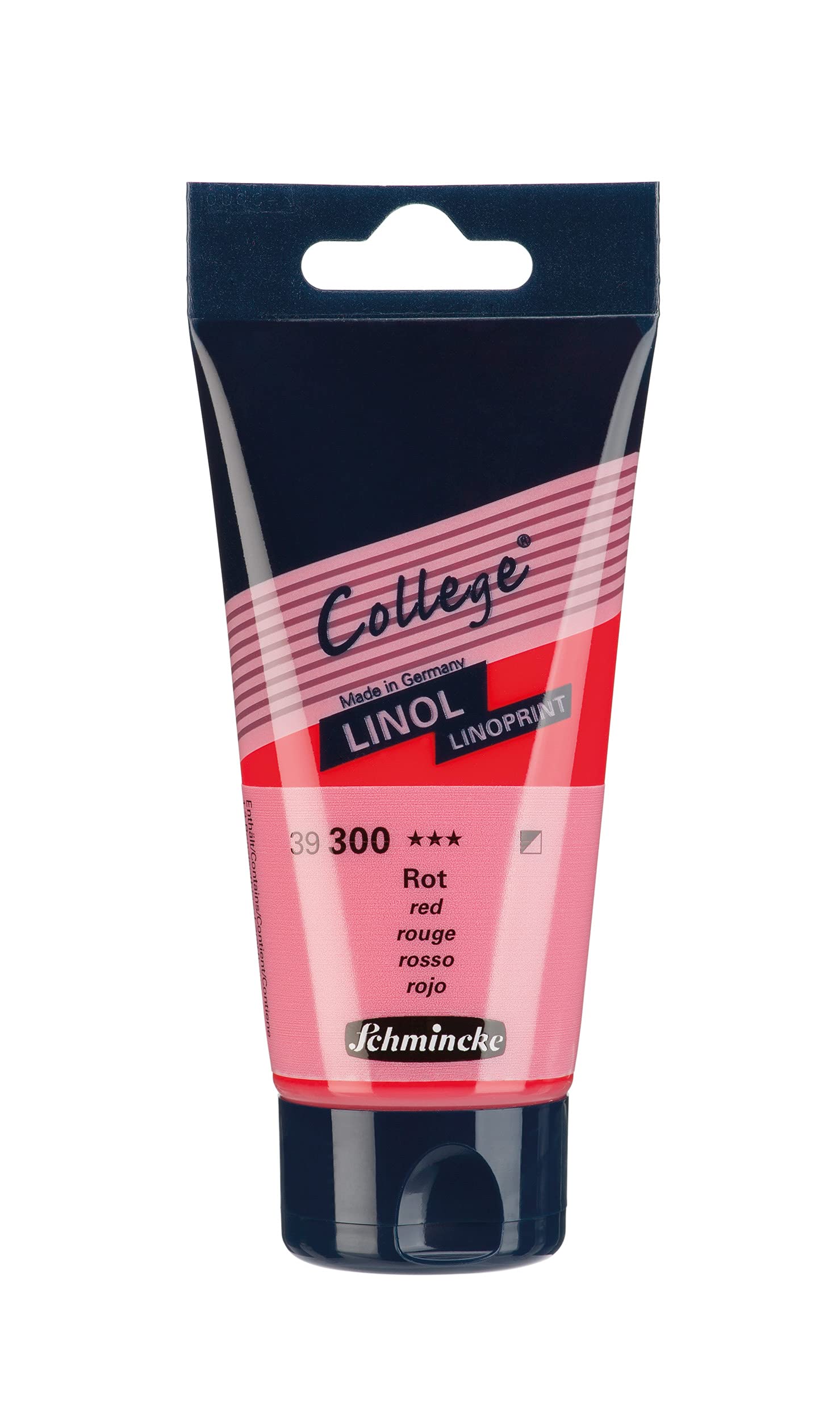 Schmincke College Linol linoprint 75ml Rot 245606