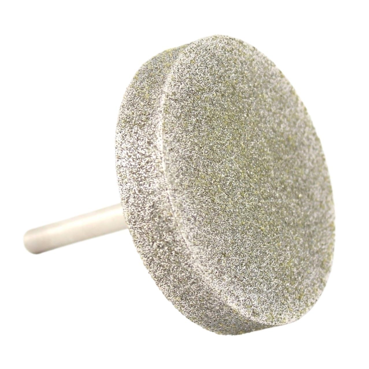 Muela de rectificado cilíndrica con puntas montadas 60 mm y 2-3/8" recubierta diamante wanglan(150 Medium)