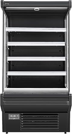 62 Vertical Open Air Cooler Display Case Refrigerator NEW