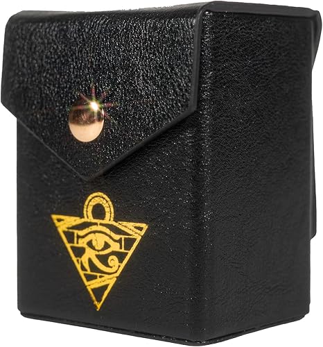 Miniatura 7 de ¡Pharaoh's Soull! - Caja de cubierta con réplica de nueva versión, carcasa dura, piel sintética, trabilla para cinturón, compatible con YGO, Magic: