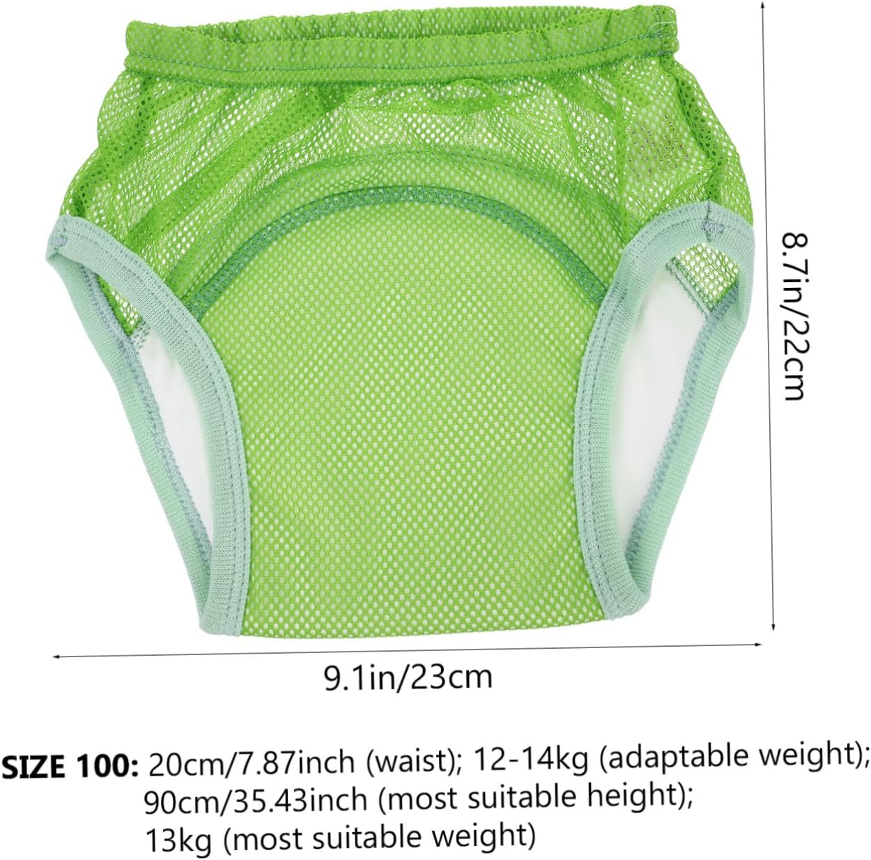 3pcs Boy Girl Potty Training Pants Breathable Cotton Underwear for Diaper Training