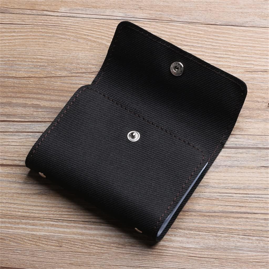 Card Holder Men's Multi-Card Space Large-Capacity ID Card Holder Women's Compact Card Holder (Color : A, Size : 10.3 * 7.5 * 2.3CM)