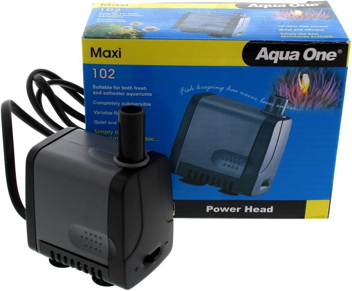 Aqua One AquaNano 40 55 Pump Powerhead, Black