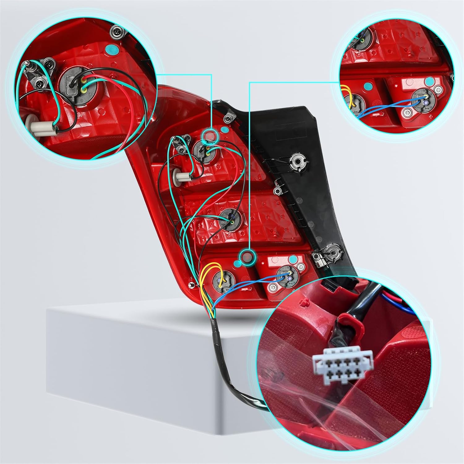 For 2013-2016 Chevy Trax Tail Light 17-19 Trax LS [Incandescent Type] Outer Rear Taillight Assembly OE Direct Replacement Brake Tail Lamp Right Passenger Side