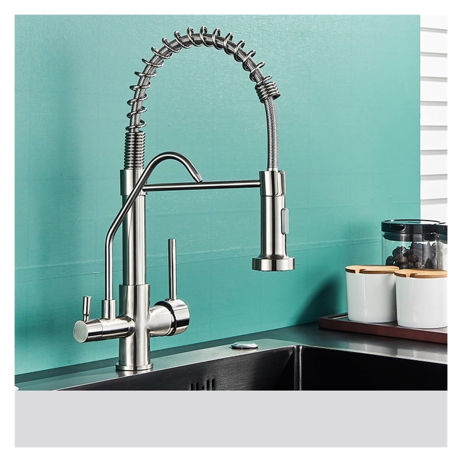 YJYJY Faucet Kitchen Filtered Faucet Water Tap Brass Purifier Faucet Sprayer Drinking Water Tap Vessel Sink Mixer Tap Torneira tap