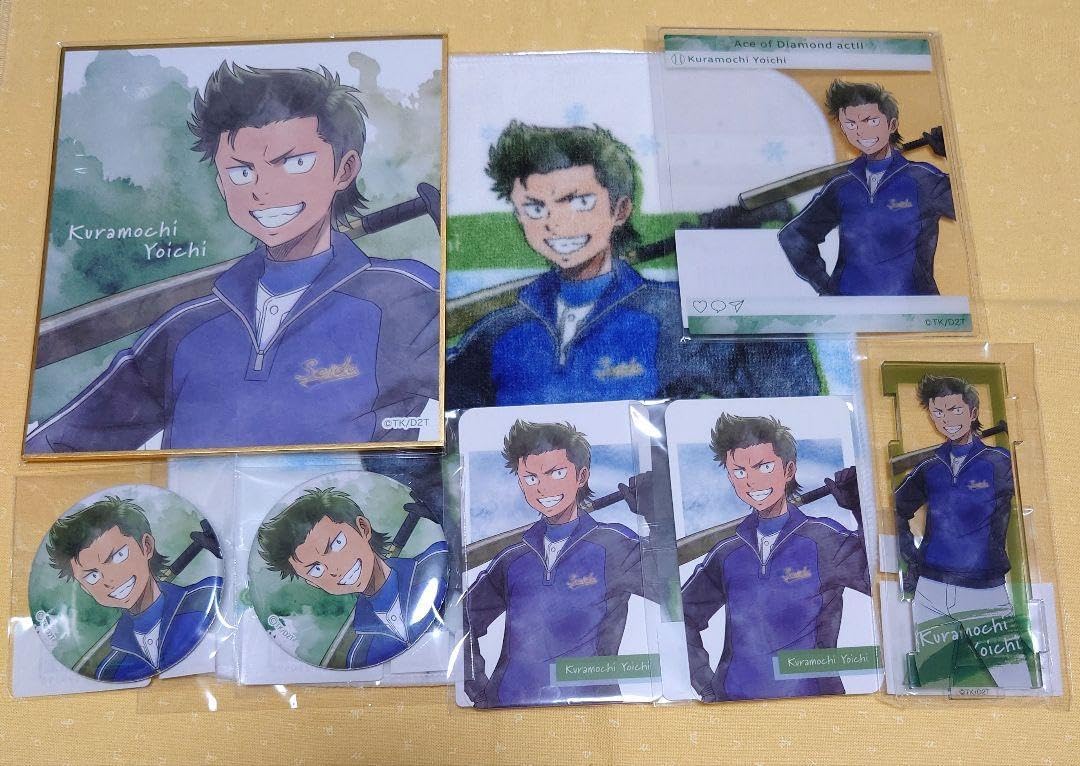 ダイヤのA 御幸一也　倉持洋一　webくじ　タオル　アクリルスタンド ダイヤのA 御幸一也 倉持洋一 webくじ タオル アクリルスタンド ダイヤのA