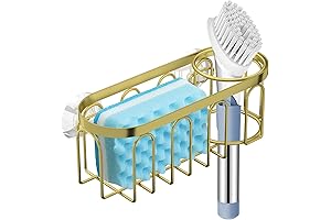 Yazoni 2-in-1 Sponge Holder for Kitchen Sink