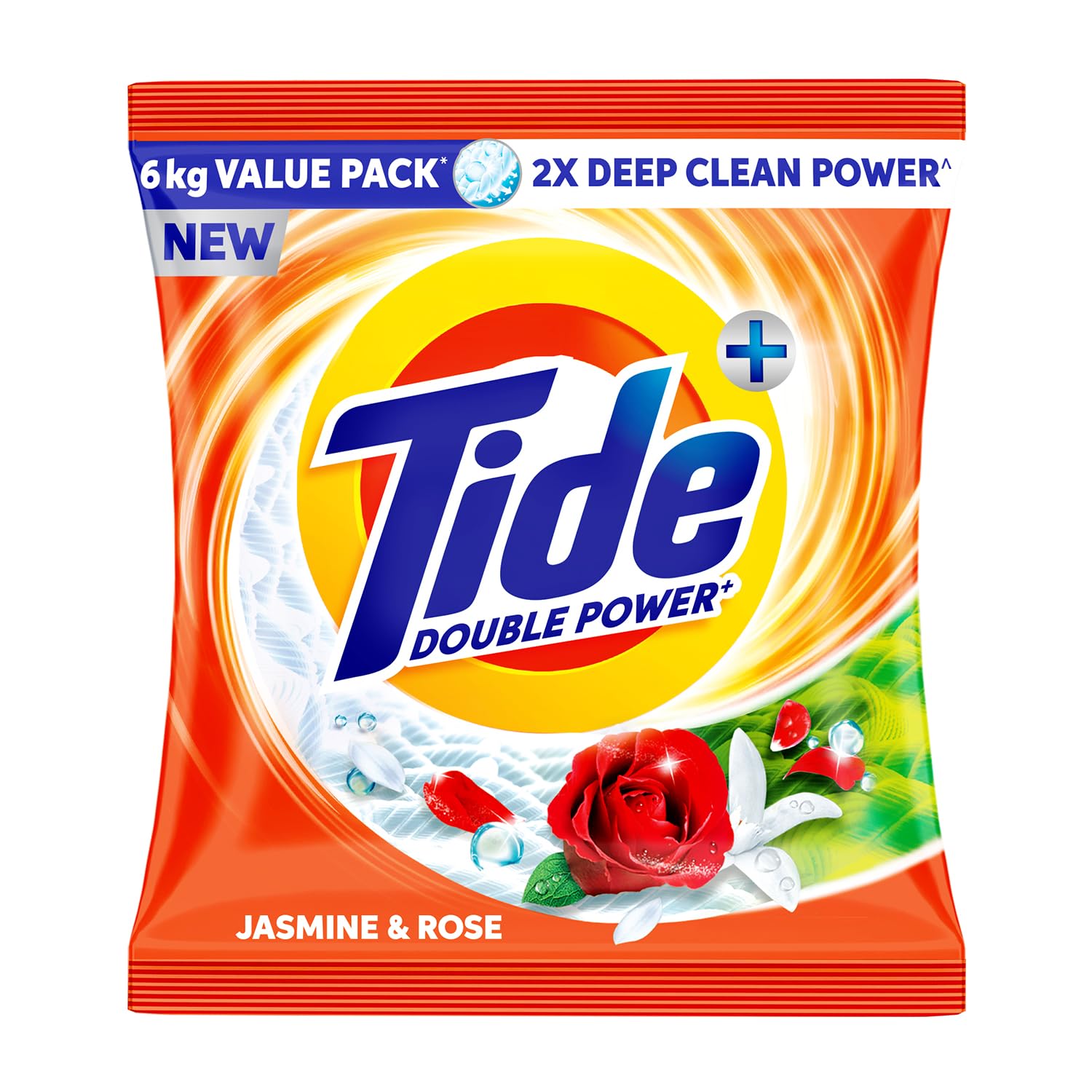 Tide Plus Double Power Detergent Washing Powder - 5 Kg + 1 Kg Free (Jasmine And Rose)-image-23