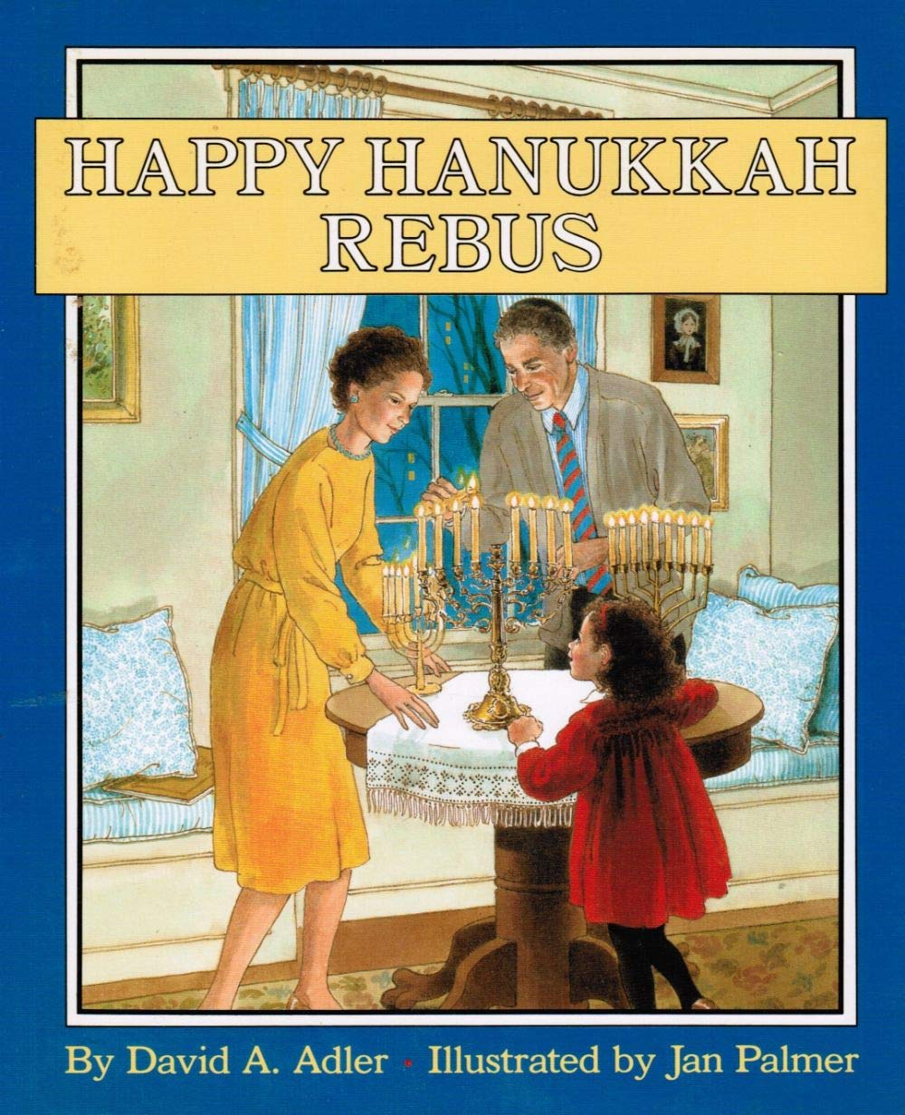 Happy Hanukkah Rebus Adler, David A. and Palmer, Jan