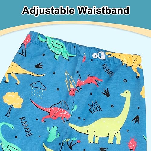 Miniatura 4 de MooMoo Baby Pantalones de pañales impermeables para entrenamiento para ir al baño, 2 paquetes de pantalones de entrenamiento para ir al baño durante