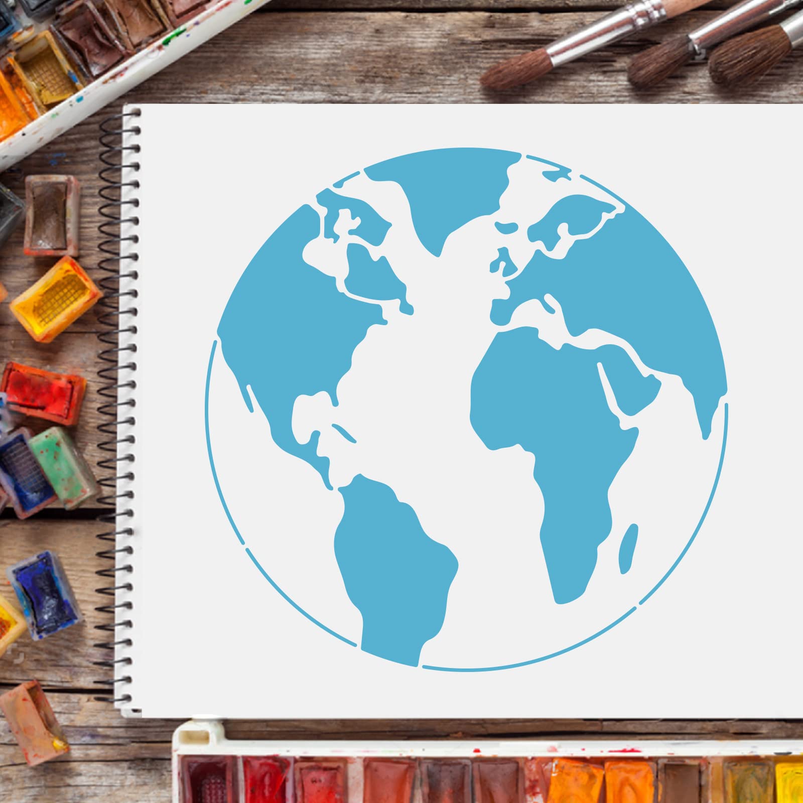 絵画 Earth Amazon.com: ARTCANVAS View from Space Earth North America