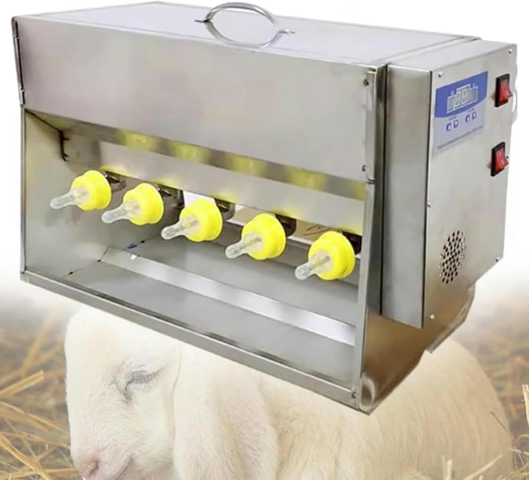 Allaitement des porcelets facilité avec cette mangeoire automatique intelligente à mamelons