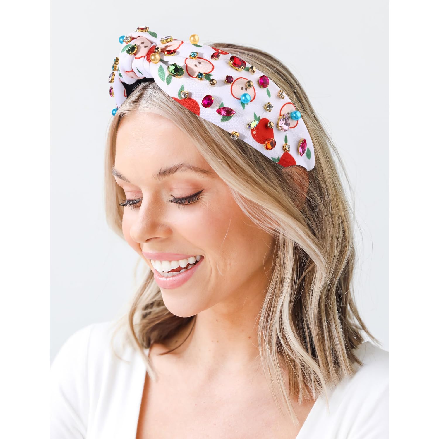 Amazon.com : NVENF Teacher Headband for Women - Crystal 