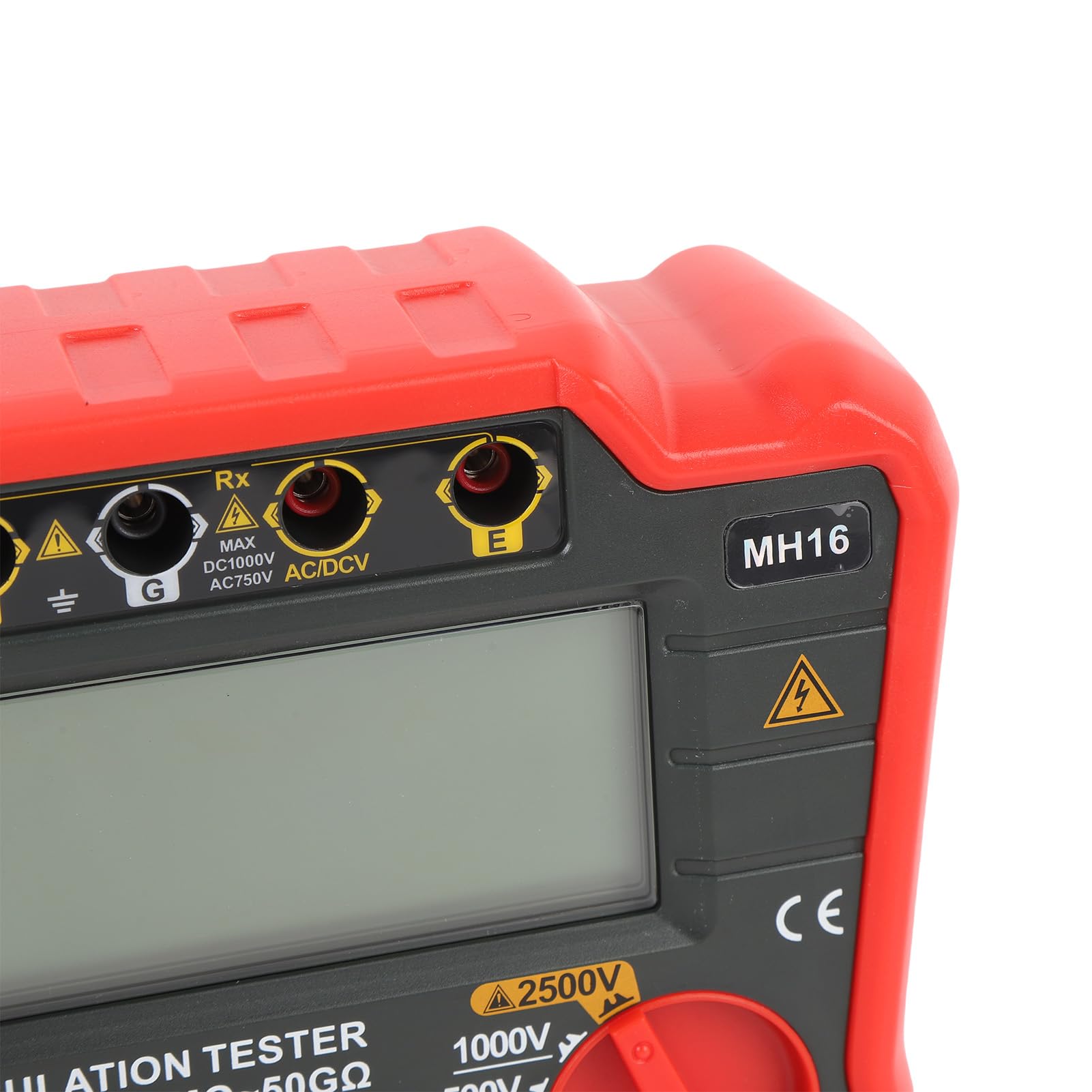 Tester Digitale per Resistore di Isolamento con Copertura Protettiva in Silicone per Test Elettrici