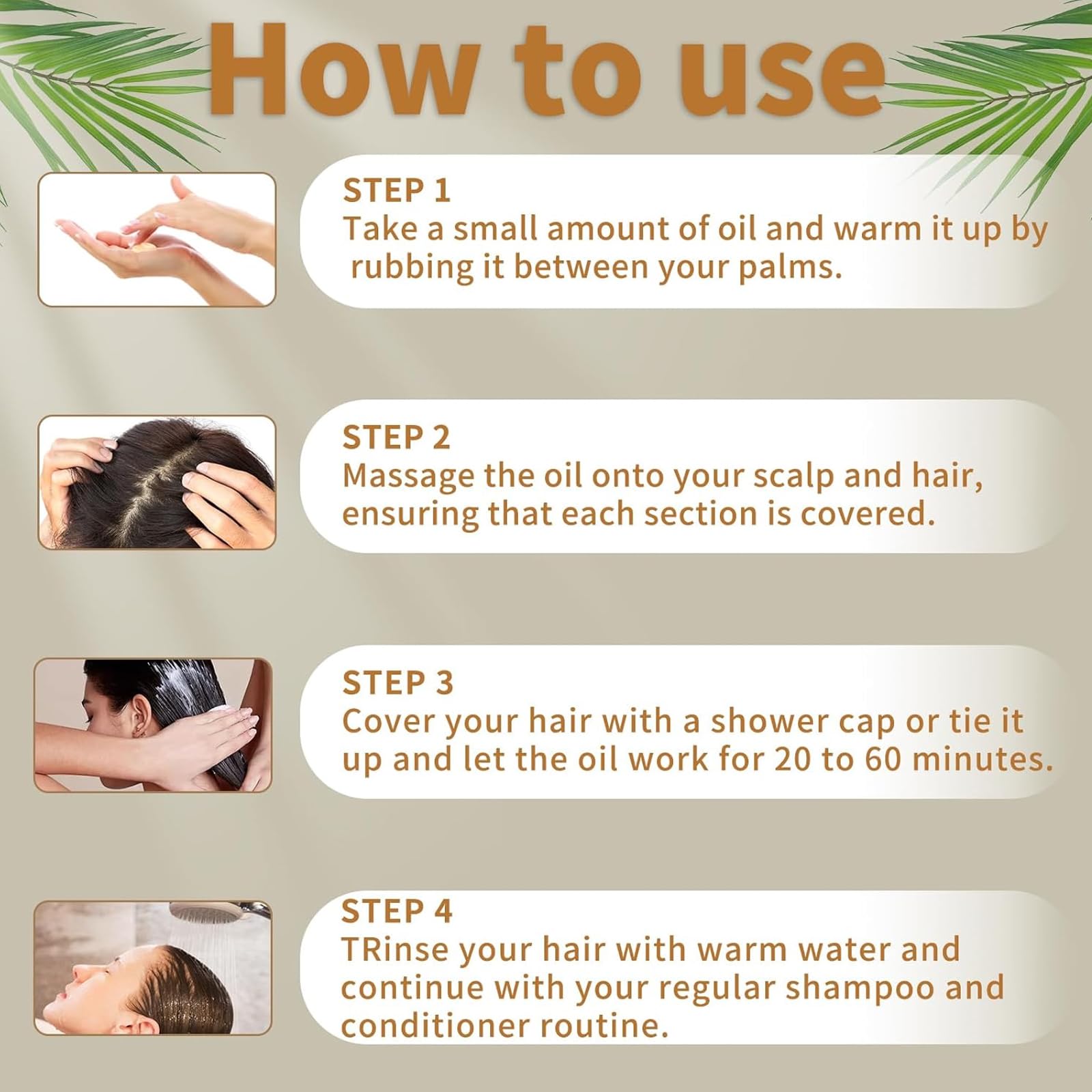 Raw Batana Oil for Hair Growth 100% Organic Pure Dr. Sebi Botana Oil, Repairs Damaged Hair Prevents Hair Loss - Image 4
