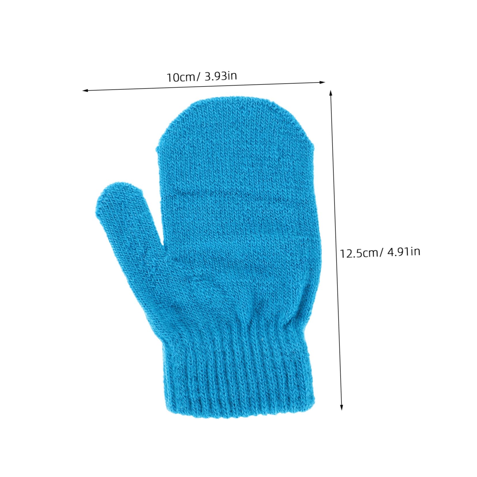 ASAKKURA Infant Winter Mittens Kids Warm Gloves Knitted Winter Gloves for Boys Girls Acrylic Fiber Chic Design