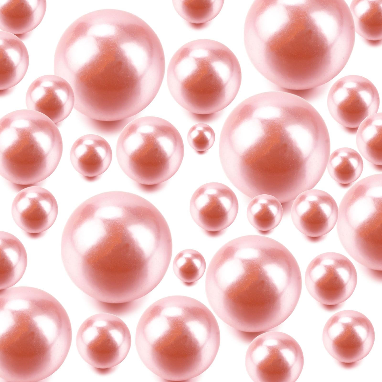 YUXIYAN 50Pieces Floating NO Hole Pearls Beads - vase fillers | Mubboo