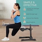 Lifepro Fitness Equipment – 2 in 1 Sissy Squat Machine & Glute Workout Equipment, Tibialis Trainer Tib Bar & Bulgarian Split Squat Stand with 7 Adjustable Heights for Leg Workouts & Strength Training