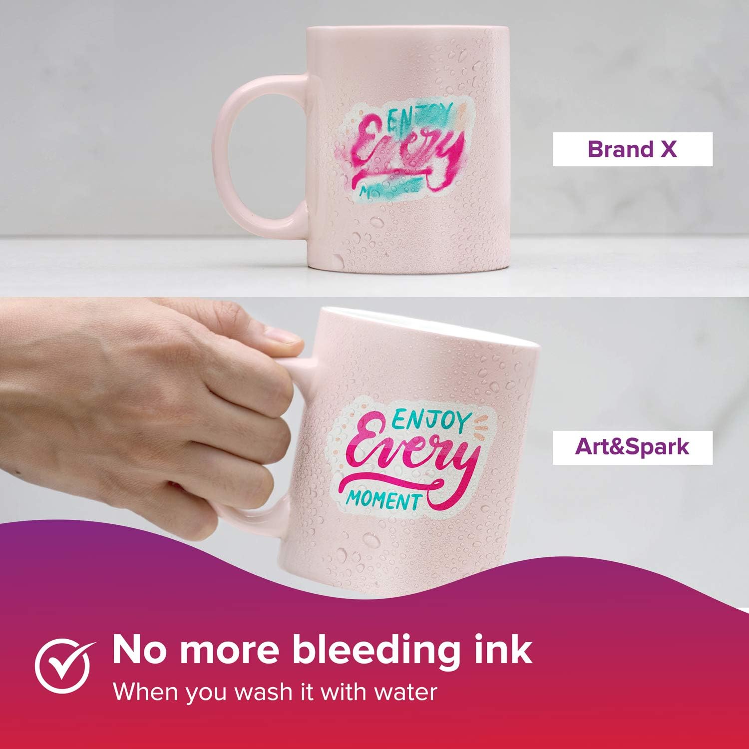 Printable Vinyl Sticker Paper For Inkjet Or Laser Printer - Water-Resistant Permanent Stickers Paper - 15 Matte White Sheets - Adhesive Blank Printer Papers - Works With Cricut Machine - Peels Easily