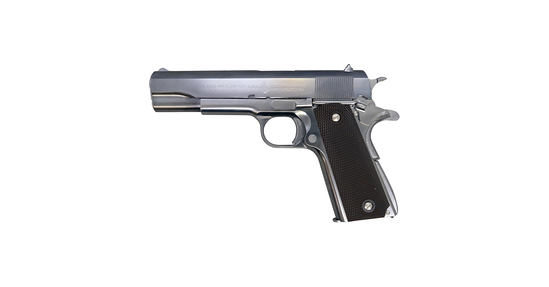 日本製 モデルガン シルバー Amazon | マルシン M84 強化版 シルバーABS プラグリップ仕様