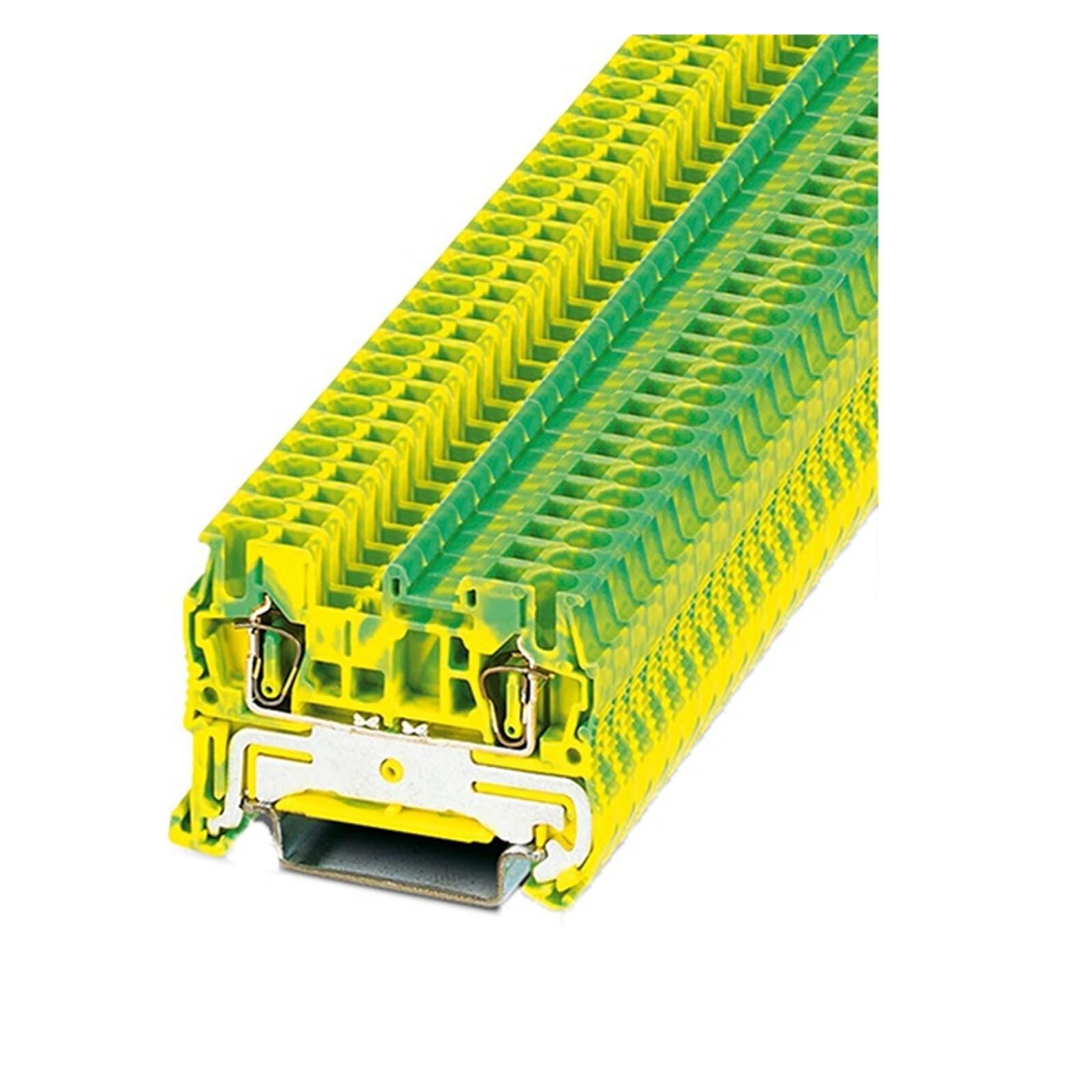 Borne de terre à ressort ST 2,5-PE bloc de jonction de protection