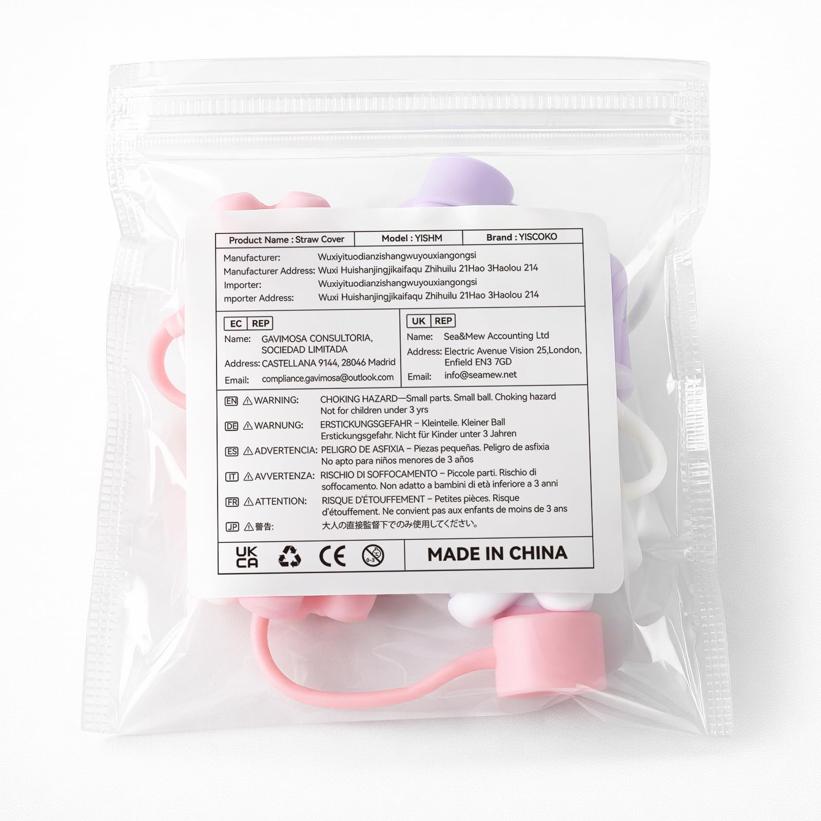 Tapones de silicona Stanley para popote, 4 unidades, fundas para pajitas de flores, compatibles con pajitas de 10 mm, cuatro colores