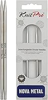 Vista 11 de KnitPro Nova - Agujas circulares intercambiables de 5 pulgadas (5.1 in) Tamaño de EE. UU. 2.5 (0.118 in)