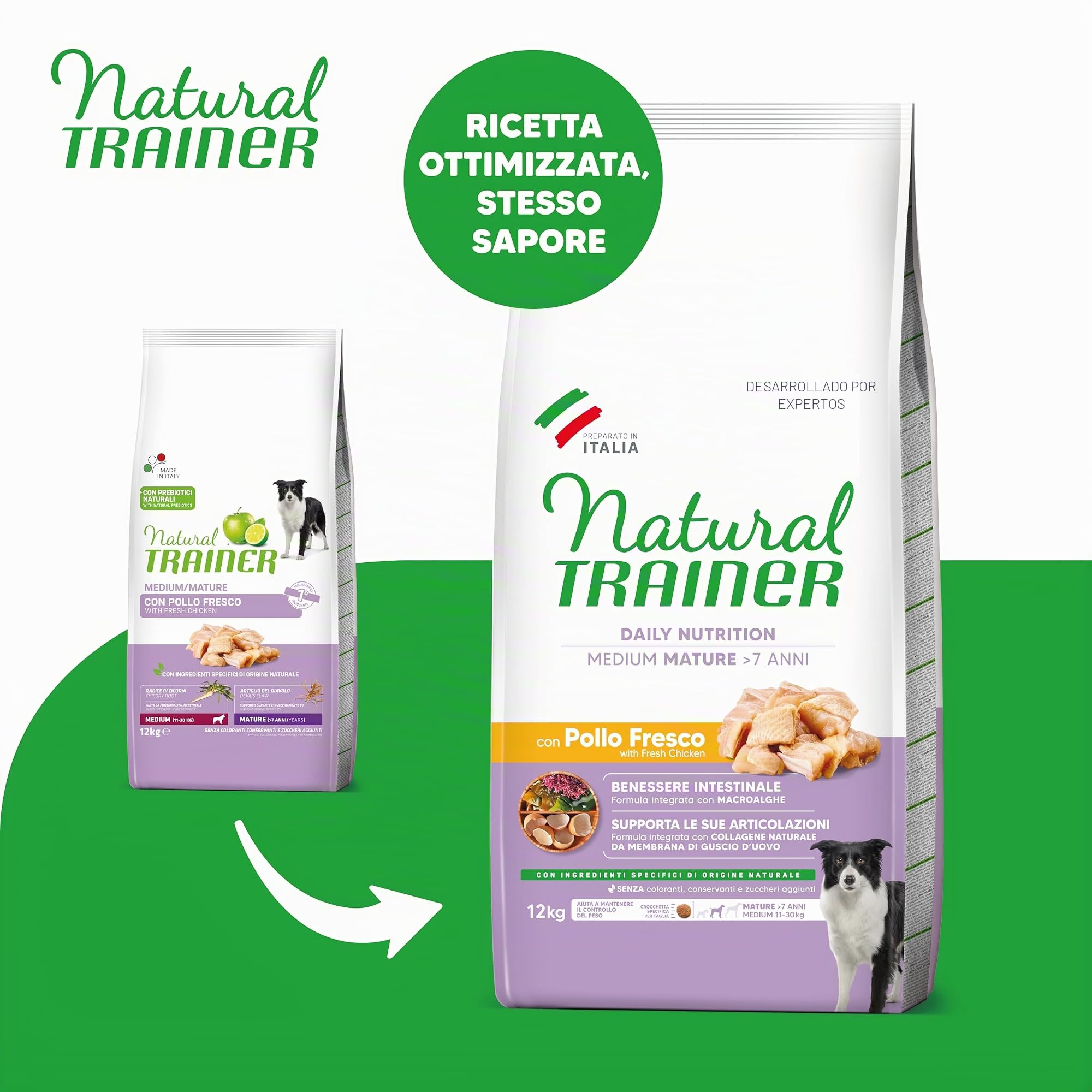 TRAINER Natural Canine Maturity Medium 12KG