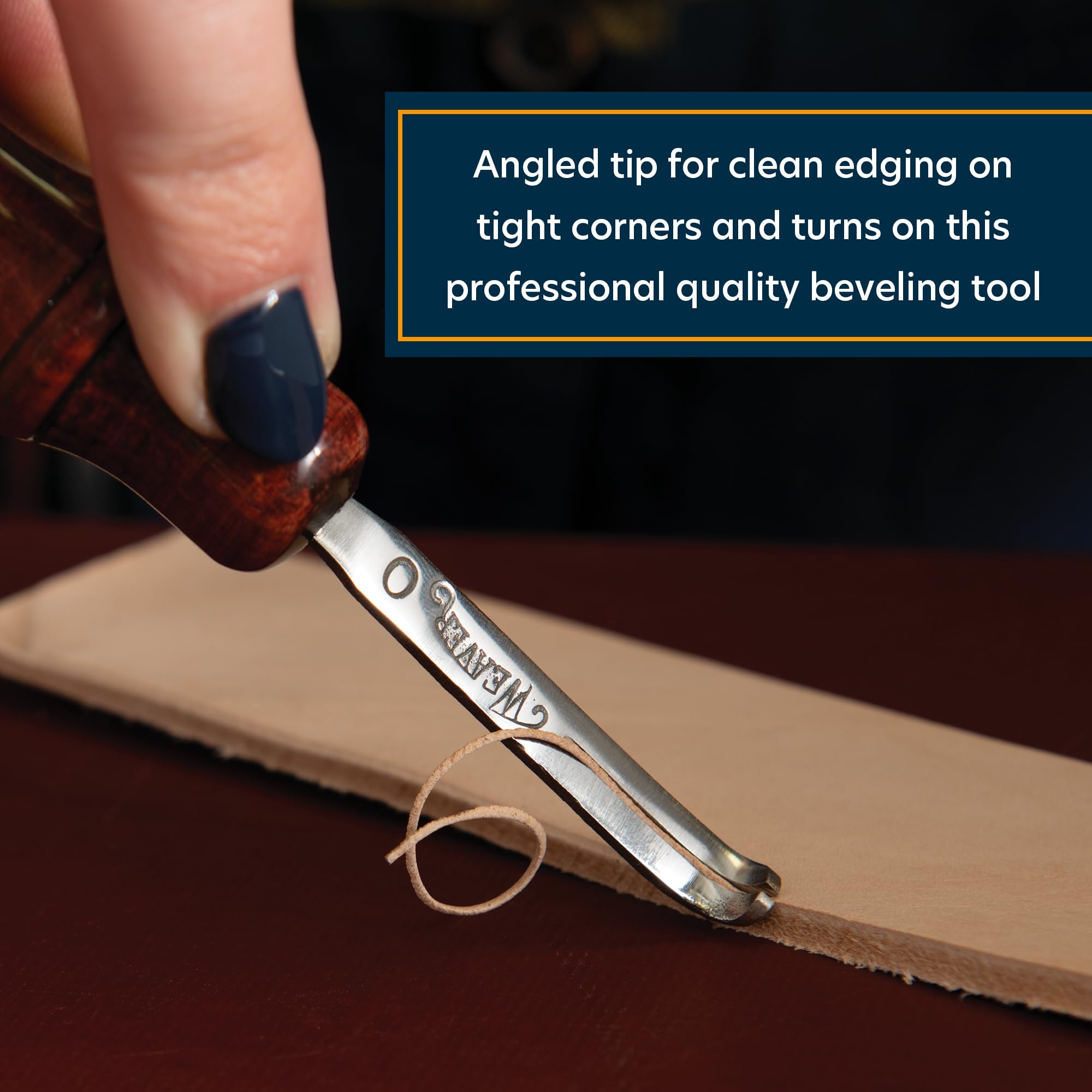 Weaver Leather Edger, 1/16", Doğal