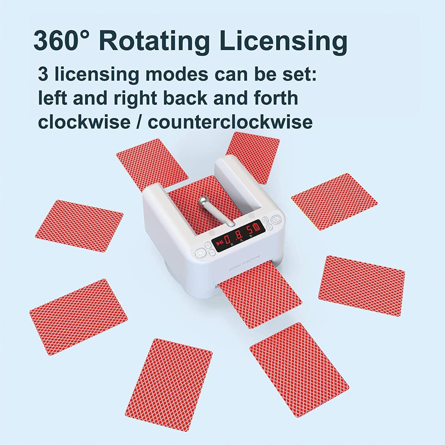 Kartenmischmaschine Testsieger Automatischer Kartenmischer