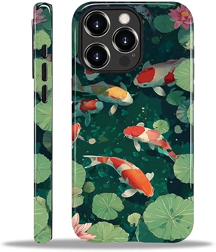 Miniatura 981 de Funda para iPhone 11 Pro Funda, Diseño de Patrón de Mosaico de Vidrio en Tono Verde - Protección Dual Híbrida Silicona + PC Duro Resistente a Golpes
