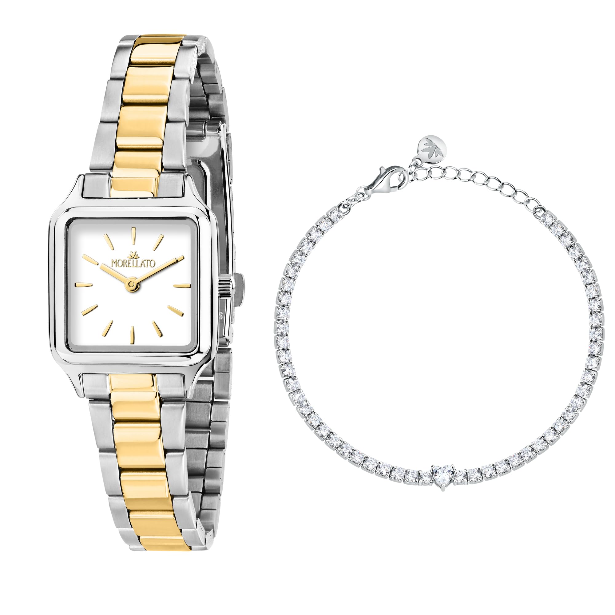 Morellato Damenuhr, Nur Zeit, Analog, 31 mm, Dafne-Kollektion, Special Pack mit Armband