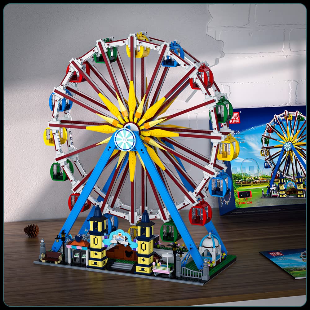 Amazon.co.jp: Mould King 観覧車おもちゃビルディングブロックキット