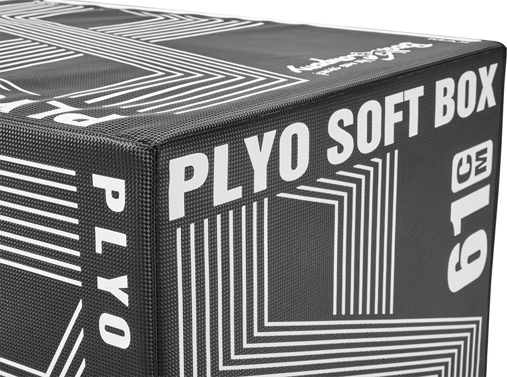 Bad Company Sprungkasten I Soft Plyo-Box 76 x 61 x 51 cm aus hartem Schaumkern mit Reißverschluss und einer max. Gewichtsbelastung bis zu 180 kg