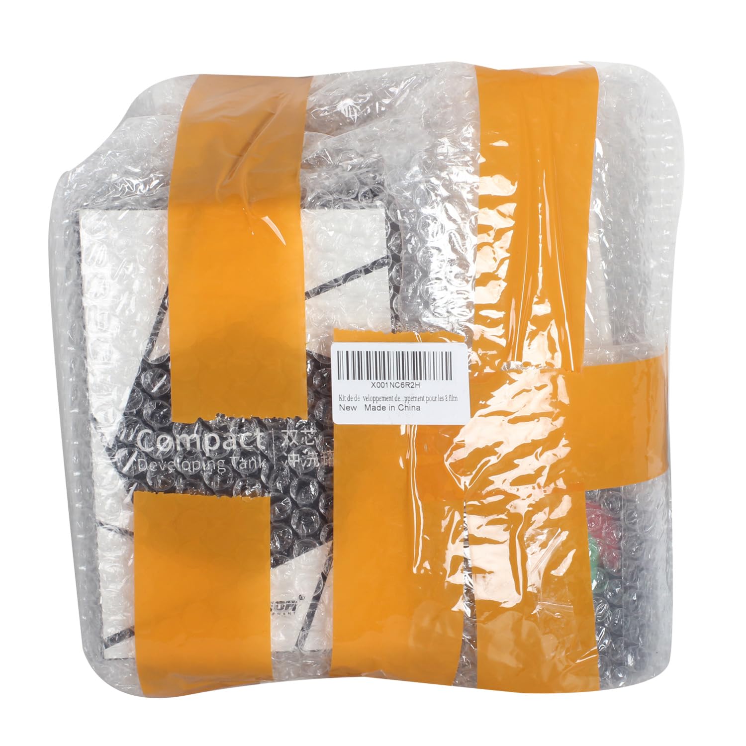 Kit di sviluppo per camera nera, trattamento di film 120 127 126 negativo 10xlente d'ingrandimento a piedi, ingrandimento 4 bande di 3 negativi 6x6 cm, compatta vasca di sviluppo per le 2 pellicole