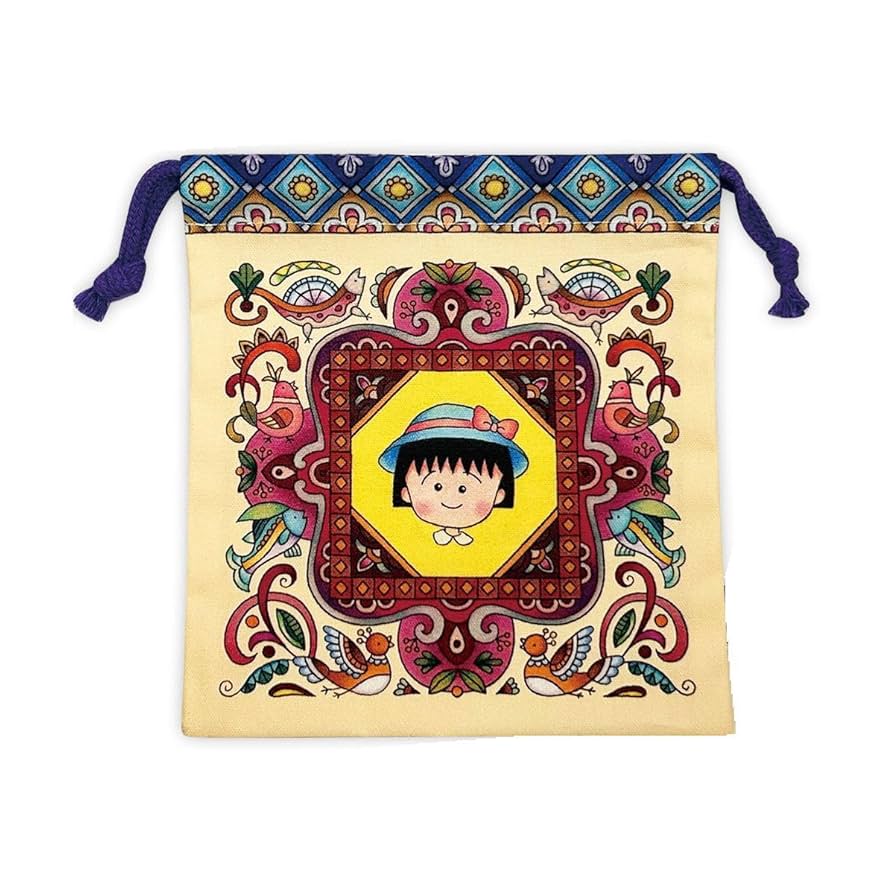 Amazon.co.jp: ちびまる子ちゃん 巾着（まる子といきもの）CM