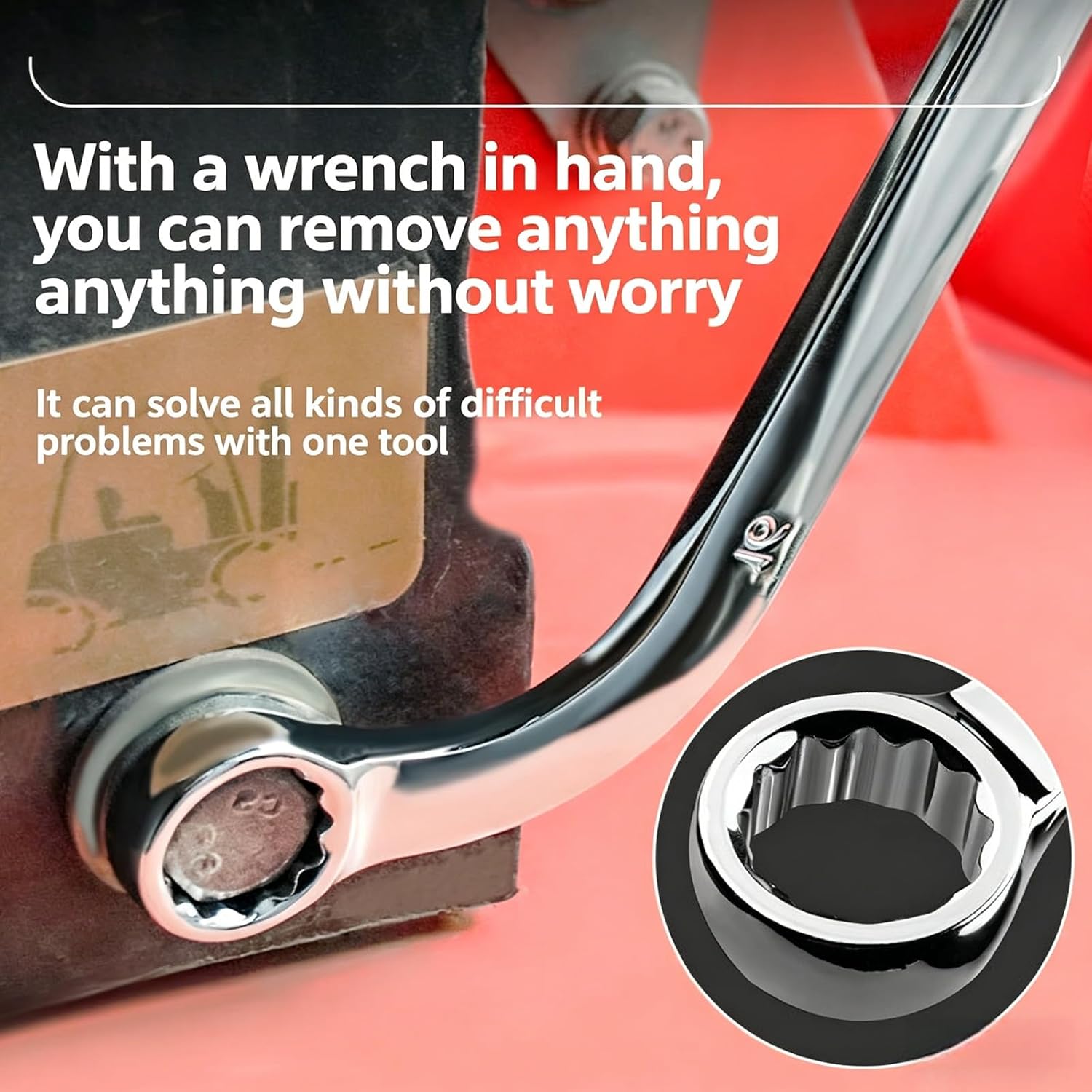 Durability Double Ended 12point Offset Box Wrench Perfect for Mechanical and Industrial Work Heavy Duty Construction Double End Tool