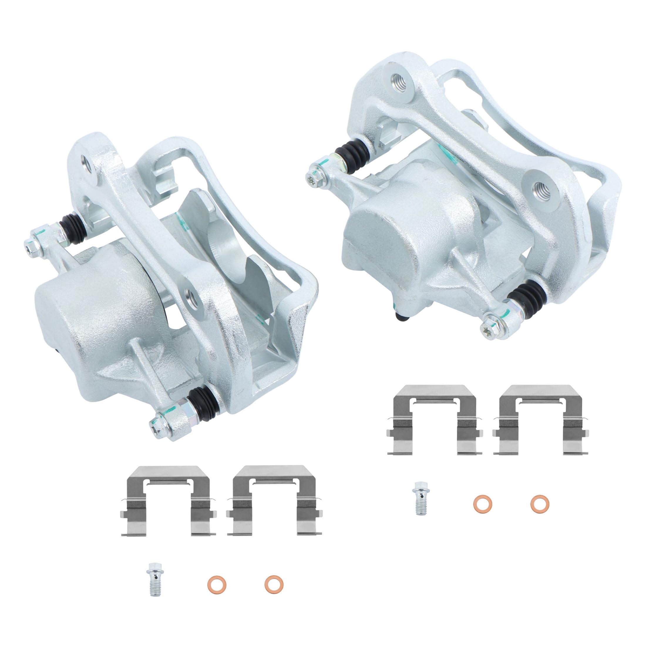 Thomletha 2Pcs Disc Brake Caliper with Bracket Replacement for Chevrolet Camaro 2010-2015 Front Left and Right 13279641 13578803 13279640 13578804