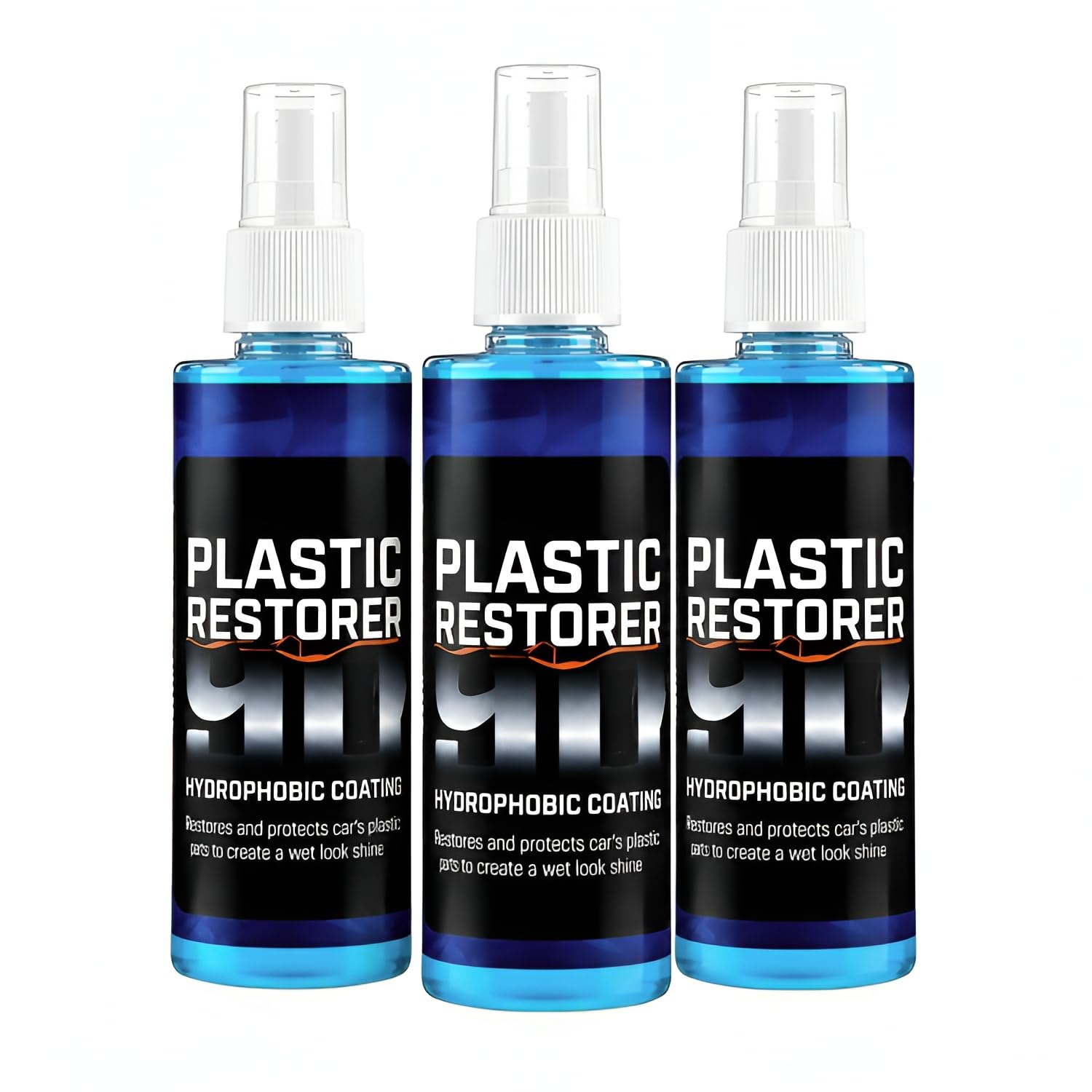 Plastic Restorer Spray for Car & Bike Exterior Trim, Dashboard, Bumper, Door Panels & Plastic Parts, Long Lasting Shine Finish, Interior & Exterior Care, 100 ml-image-39