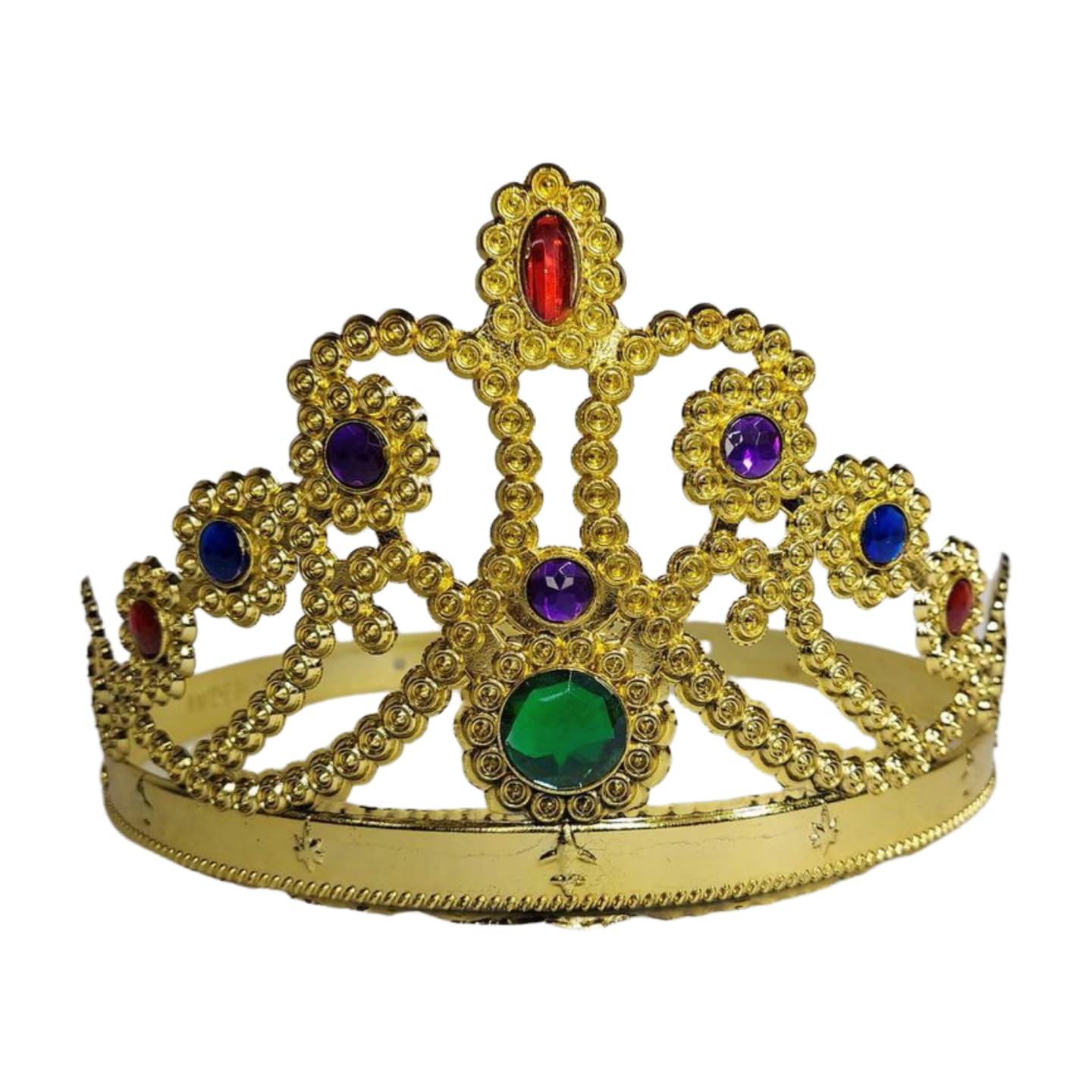 Royal Queen Crown Fancy Dress Costume for Kids & Adults| Gold & Silver Crown Accessories Queen & Princess Costume for School –1 Piece| (Gold) (B0CJ5HV8HL) Amazon Price History, Amazon Price Tracker