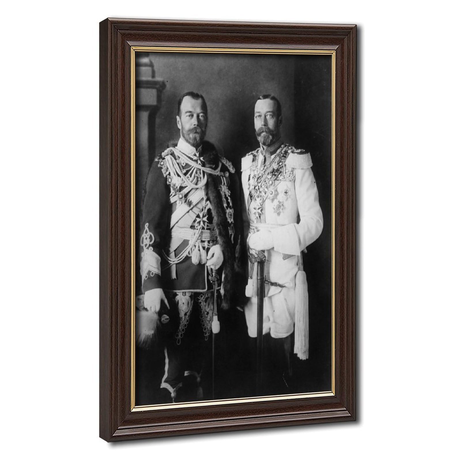 Tableau Nicolas II et George V - Le cadeau idéal pour passionné - 8