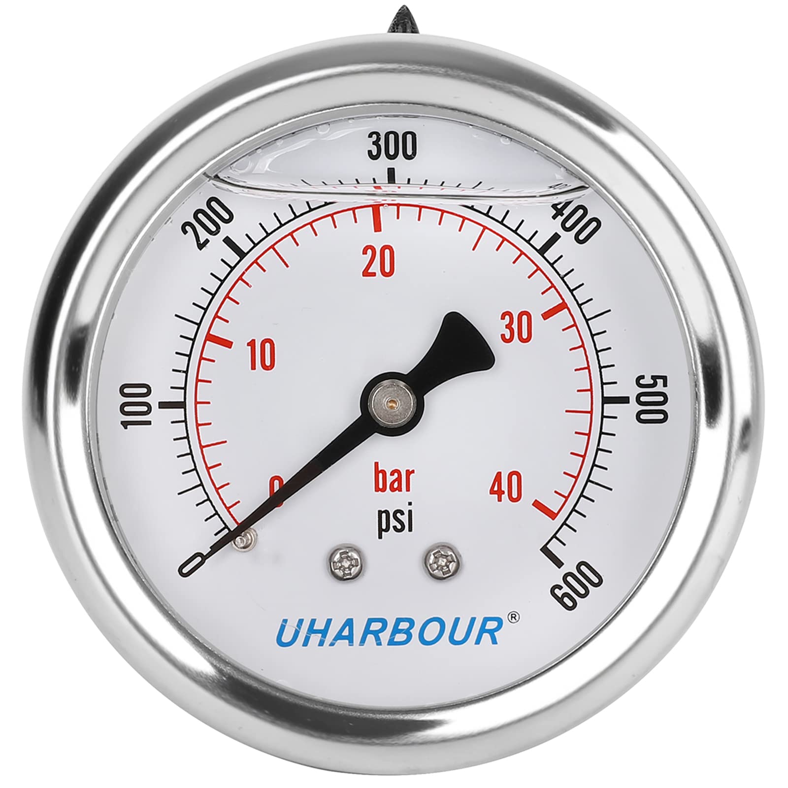 Manomètre hydraulique pour compresseur et circuits d'eau haute pression - 8