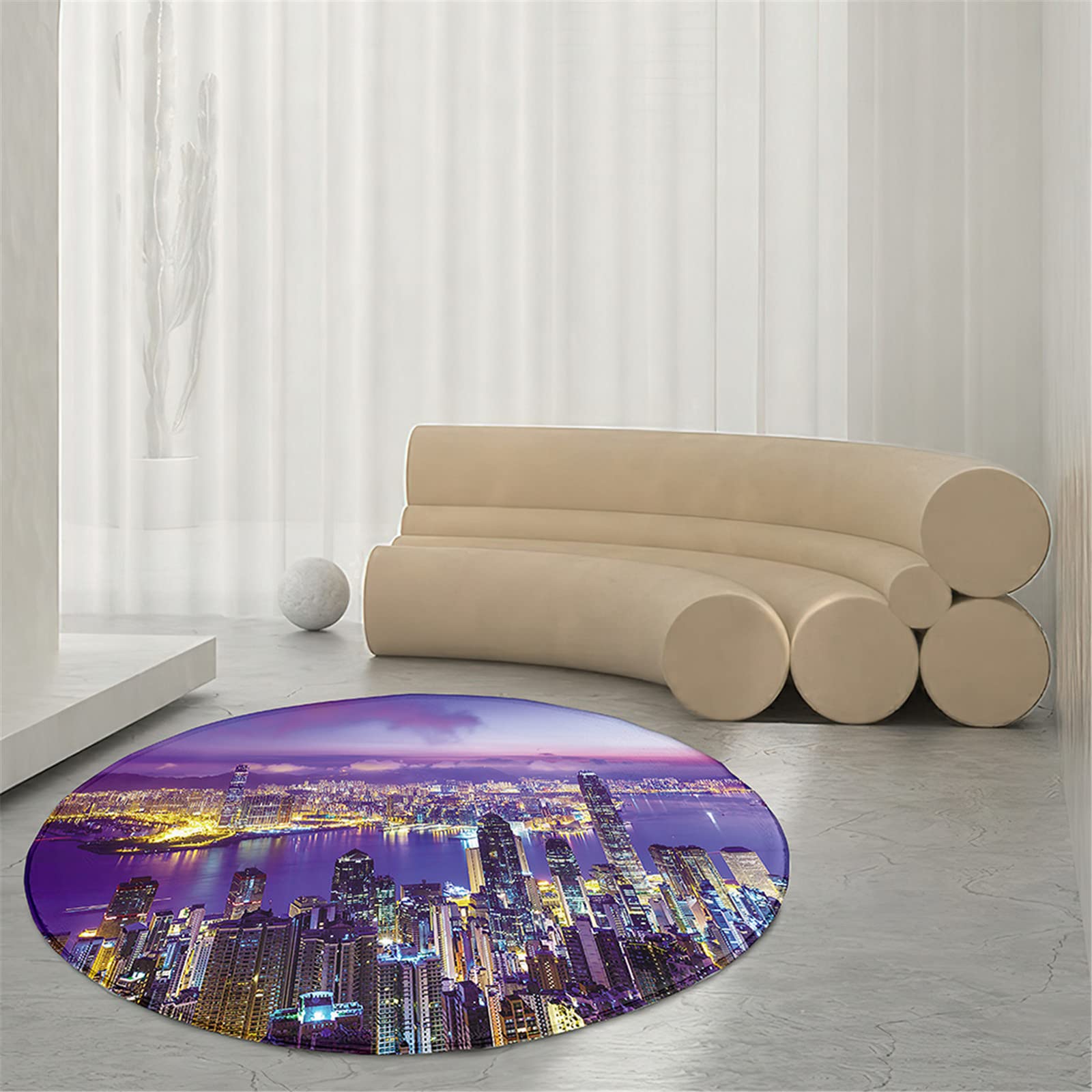 SURYA Tapis De Salon à Poils Courts Doux Scandinave Moderne YANNA