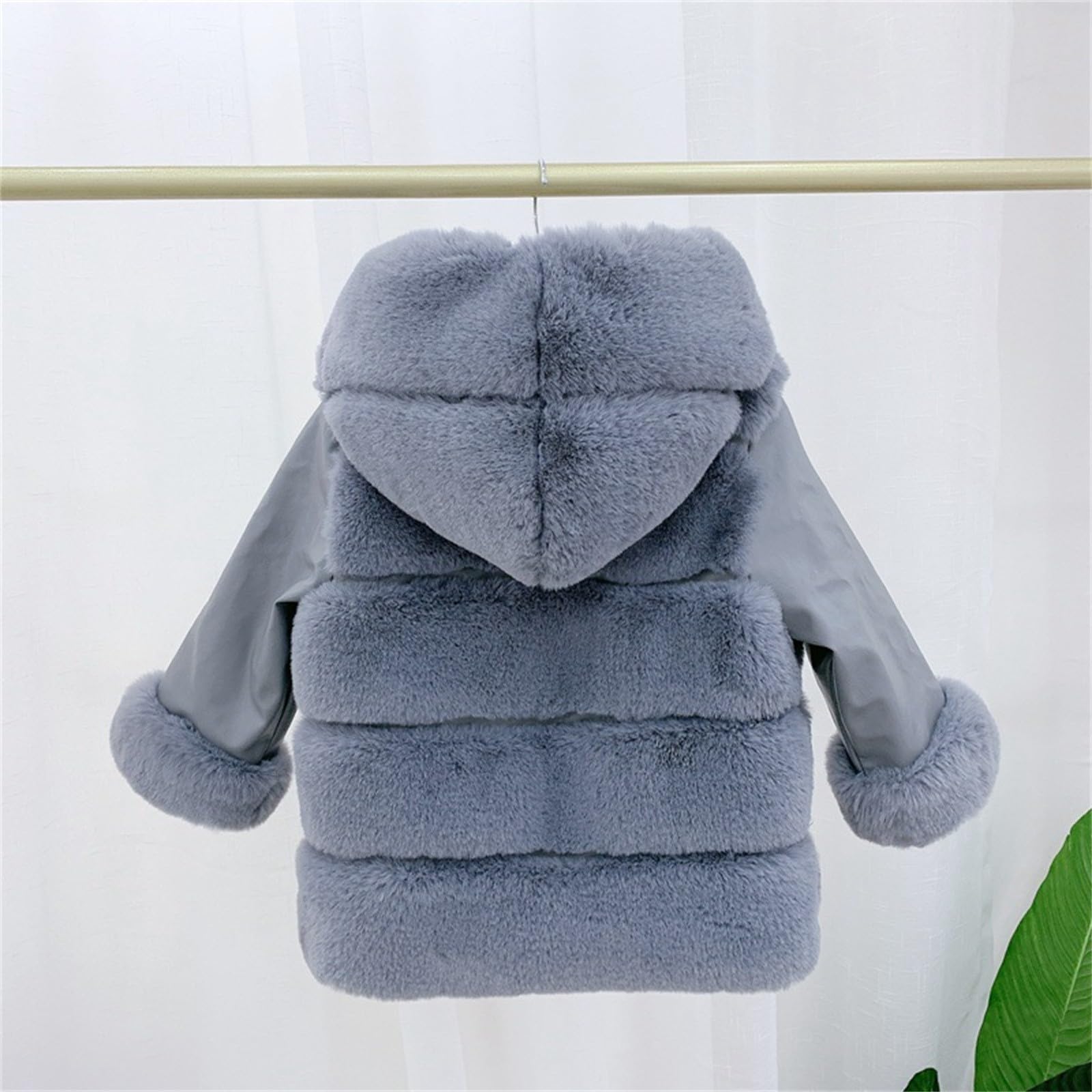 Cappotto Jack Bambini Ragazze Cappotto Inverno Antivento Addensare Cappotto Giacca Bambino Caldo Pile Bottone Capispalla