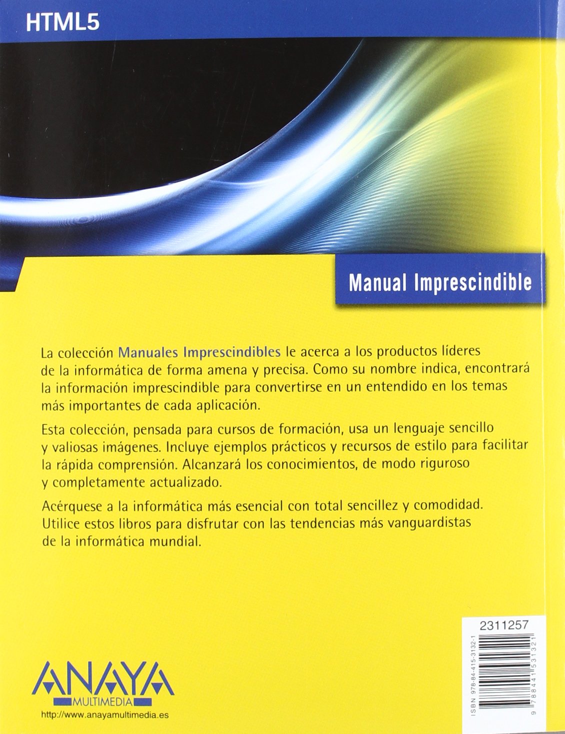 HTML5 (Manuales Imprescindibles)